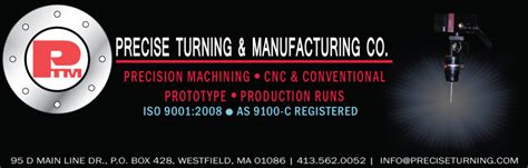 precise turning & manufacturing co mainline drive westfield ma|precision cnc machining parts.